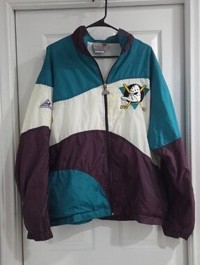 Vintage NHL Mighty Ducks Bomber Jacket